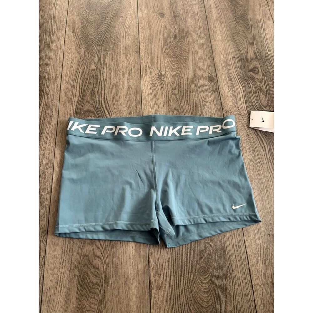 Nike Pro Women's Dusty Blue Athletic Shorts